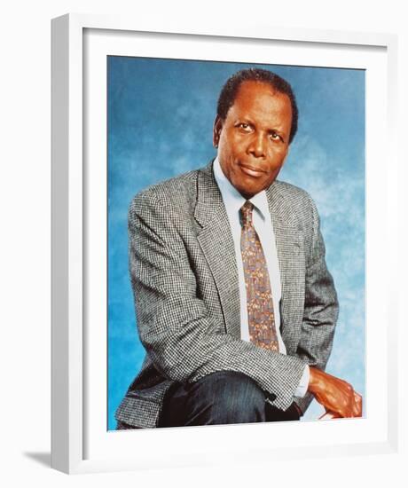 Sidney Poitier, To Sir, with Love II (1996)-null-Framed Photo