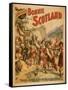 Sidney R. Ellis' Bonnie Scotland Scottish Play Poster No.4-Lantern Press-Framed Stretched Canvas