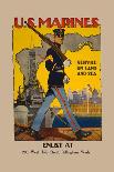 Active Service on Land and Sea-Sidney Riesenberg-Framed Art Print