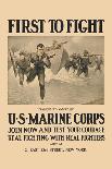 Rally 'Round the Flag with the United States Marines-Sidney Riesenberg-Mounted Art Print