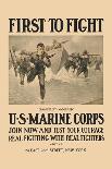 Rally 'Round the Flag with the United States Marines-Sidney Riesenberg-Art Print