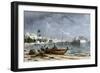 Sidon, a Chief Seaport of Ancient Phoenicia on the Mediterranean-null-Framed Giclee Print