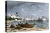 Sidon, a Chief Seaport of Ancient Phoenicia on the Mediterranean-null-Stretched Canvas