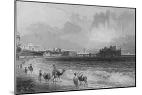 Sidon, on the Approach from Beirout-William Henry Bartlett-Mounted Giclee Print