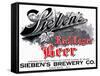 Sieben's Real Lager Beer-null-Framed Stretched Canvas