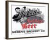 Sieben's Real Lager Beer-null-Framed Art Print