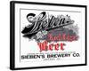 Sieben's Real Lager Beer-null-Framed Art Print