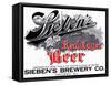 Sieben's Real Lager Beer-null-Framed Stretched Canvas