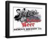 Sieben's Real Lager Beer-null-Framed Art Print