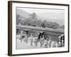 Siege Battery Drill, Sponging before Loading, United States Military Academy, West Point, N.Y.-null-Framed Photo