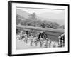 Siege Battery Drill, Sponging before Loading, United States Military Academy, West Point, N.Y.-null-Framed Photo