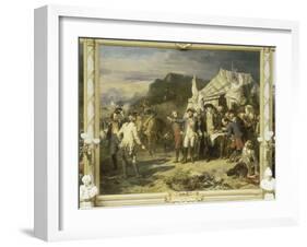 Siège de Yorktown, en octobre 1781-Louis Charles Auguste Couder-Framed Giclee Print