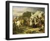 Siège de Yorktown, en octobre 1781-Louis Charles Auguste Couder-Framed Giclee Print