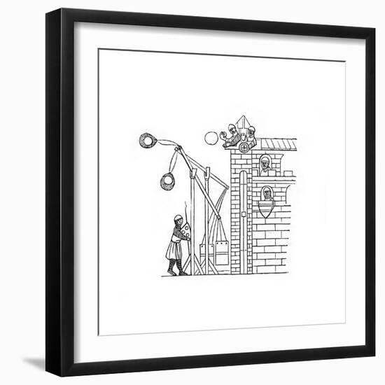 Siege Machine, C1260-Henry Shaw-Framed Giclee Print