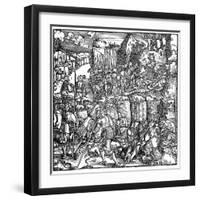 Siege of a Fortress, 1532-Hans Holbein the Younger-Framed Giclee Print