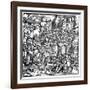 Siege of a Fortress, 1532-Hans Holbein the Younger-Framed Giclee Print