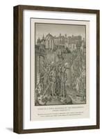 Siege of a Town Defended by the Burgundians under Charles Vi-null-Framed Giclee Print