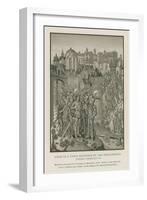 Siege of a Town Defended by the Burgundians under Charles Vi-null-Framed Giclee Print