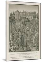 Siege of a Town Defended by the Burgundians under Charles Vi-null-Mounted Giclee Print