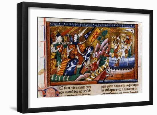 Siege of Antioch, C1097-null-Framed Giclee Print