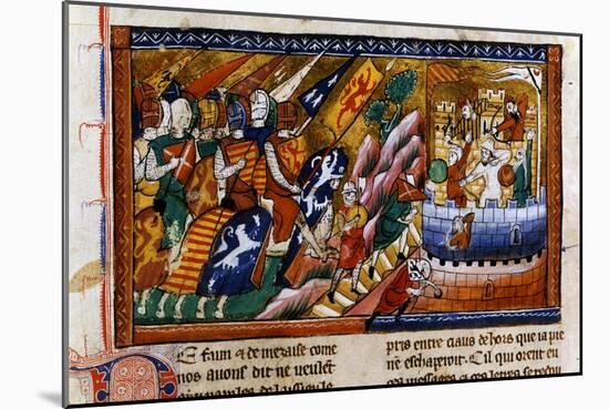 Siege of Antioch, C1097-null-Mounted Giclee Print