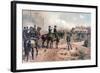 Siege of Atlanta, Pub. L Prang & Co., 1888 (Colour Litho)-Thure De Thulstrup-Framed Giclee Print