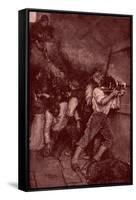 Siege of Boonesborough-Howard Pyle-Framed Stretched Canvas