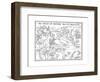 Siege of Boston Map-null-Framed Premium Giclee Print