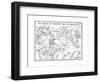 Siege of Boston Map-null-Framed Premium Giclee Print