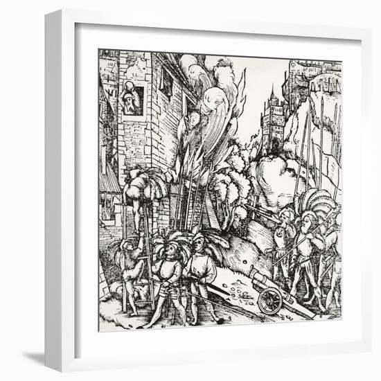 Siege of Carthage-null-Framed Giclee Print