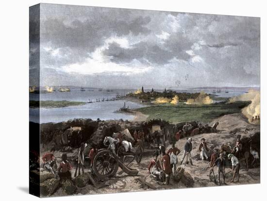 Siege of Charleston, South Carolina, by the British during the American Revolution-null-Stretched Canvas