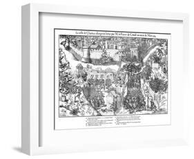 Siege of Chartres, French Religious Wars, 1568-Jacques Tortorel-Framed Giclee Print