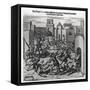 Siege of Cuzco by Francis Pizarro (1475-1541) in 1531-32-null-Framed Stretched Canvas