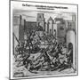 Siege of Cuzco by Francis Pizarro (1475-1541) in 1531-32-null-Mounted Giclee Print