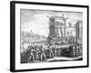 Siege of Damietta, Egypt, 13th Century-null-Framed Giclee Print