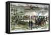 Siege of Fredericksburg, Virginia, American Civiil War, C1864-C1865-H Lovie-Framed Stretched Canvas