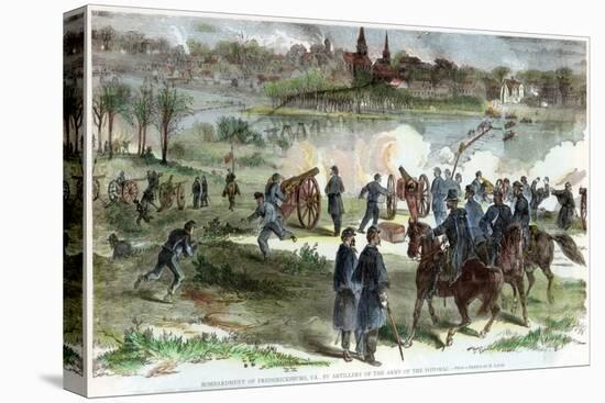 Siege of Fredericksburg, Virginia, American Civiil War, C1864-C1865-H Lovie-Stretched Canvas