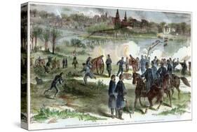 Siege of Fredericksburg, Virginia, American Civiil War, C1864-C1865-H Lovie-Stretched Canvas