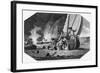 Siege of Gibraltar-CM Metz-Framed Art Print