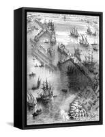 Siege of La Rochelle, France, 1627 (1882-188)-null-Framed Stretched Canvas