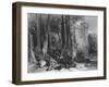 Siege of Lathom House-George Cattermole-Framed Art Print