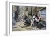 Siege of Lille, October 1792-Gaston Theodore Melingue-Framed Giclee Print