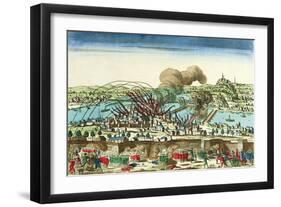 Siege of Lyon, October 1793-null-Framed Giclee Print