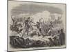 Siege of Monterey, Charge of Rancheros-null-Mounted Giclee Print