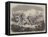 Siege of Monterey, Charge of Rancheros-null-Framed Stretched Canvas