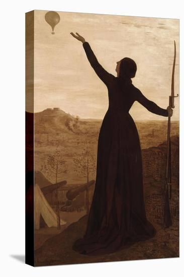 Siege of Paris 1871, c.1874-Pierre Puvis de Chavannes-Stretched Canvas