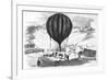 Siege of Paris-Balloons-F. Meaulue-Framed Premium Giclee Print