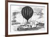 Siege of Paris-Balloons-F. Meaulue-Framed Premium Giclee Print