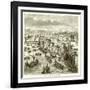 Siege of Paris by the Normans-null-Framed Giclee Print