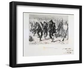 Siege of Paris, Franco-Prussian War, 1870-Auguste Bry-Framed Giclee Print